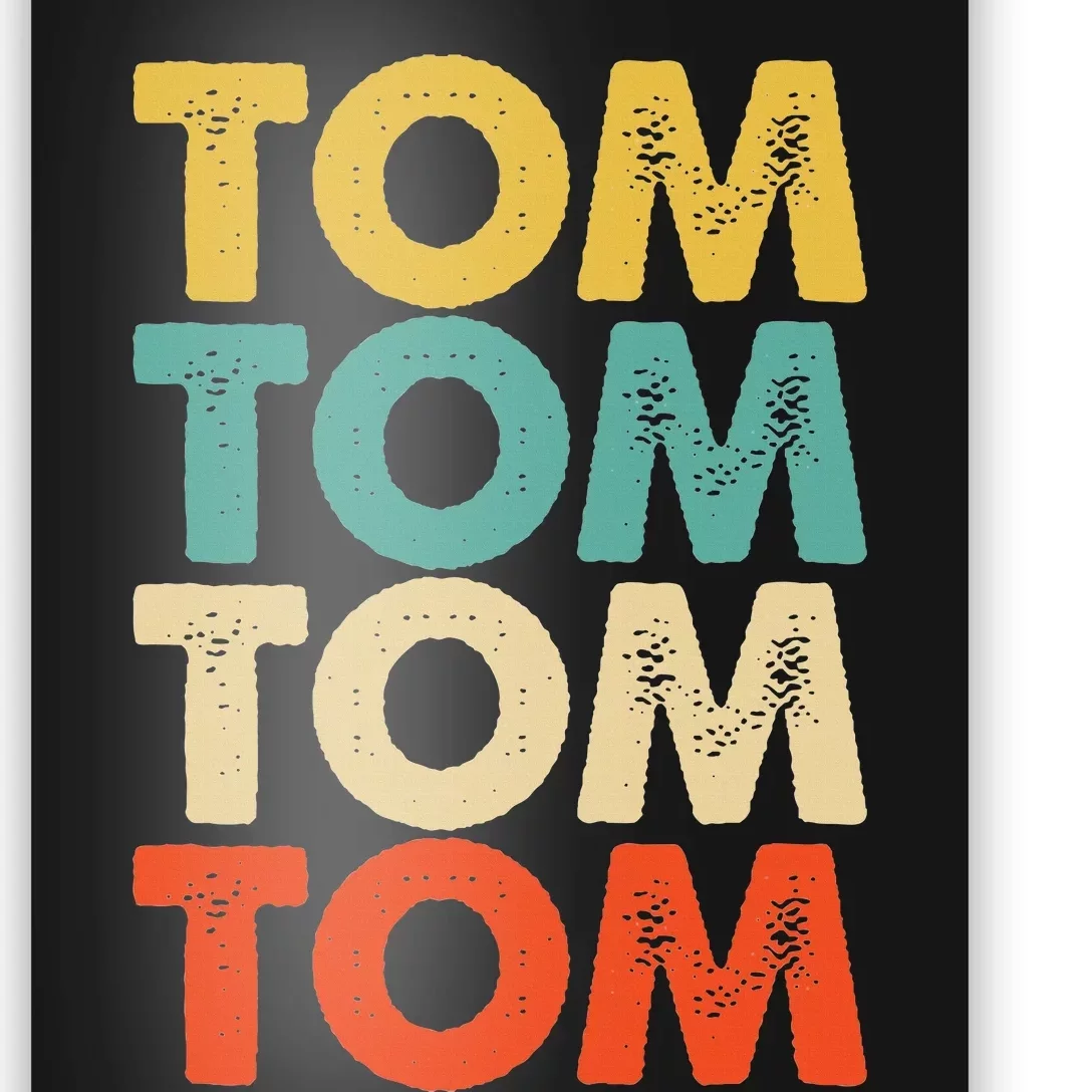 Tom Name Poster