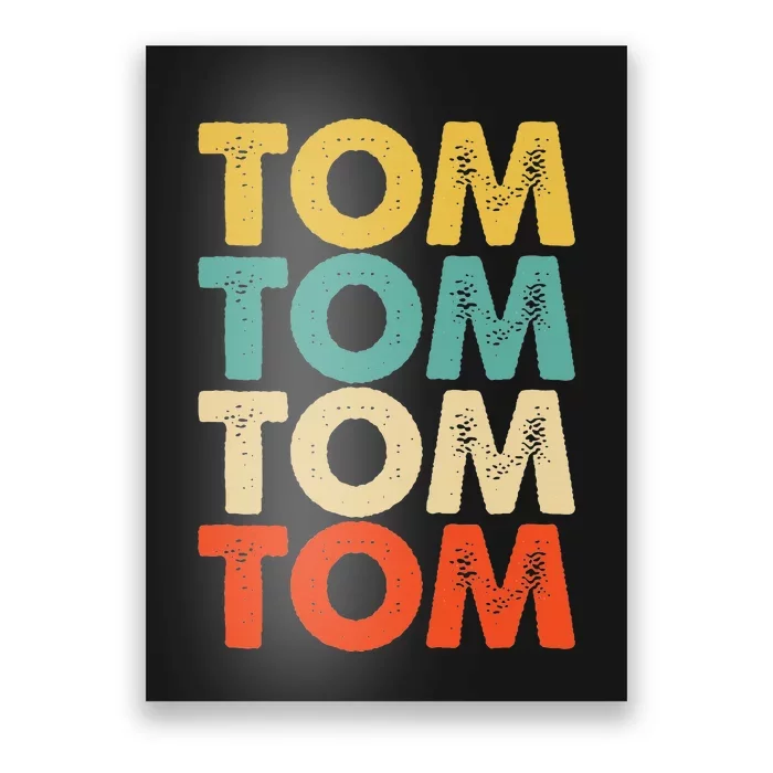 Tom Name Poster