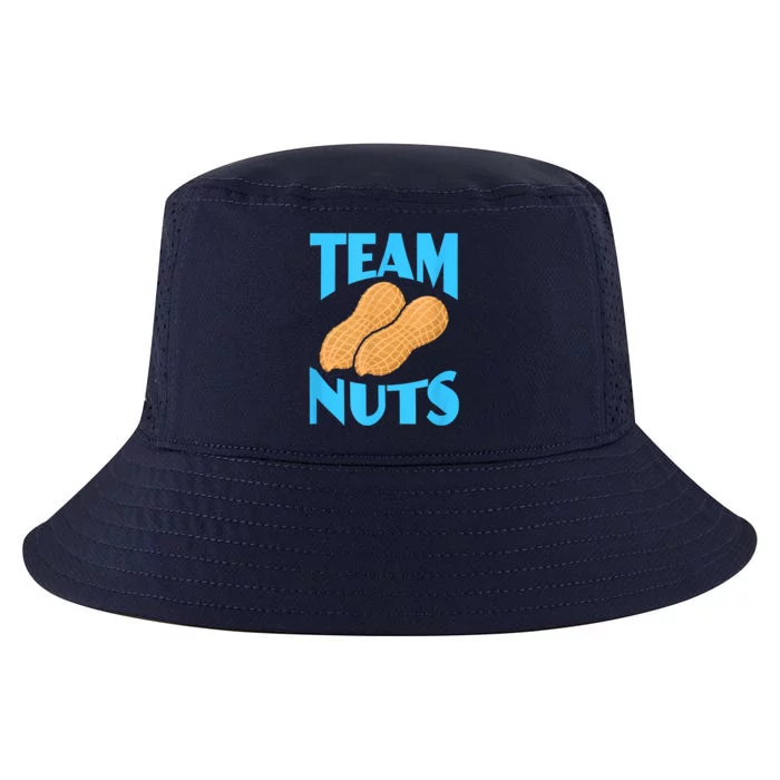 Team Nuts Team Boy Gender Reveal Pregnancy Baby Party Cool Comfort Performance Bucket Hat