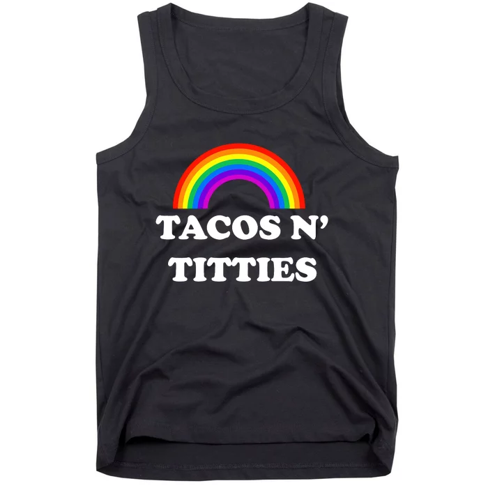 Tacos N Titties Pride Month Lgbtq Tank Top