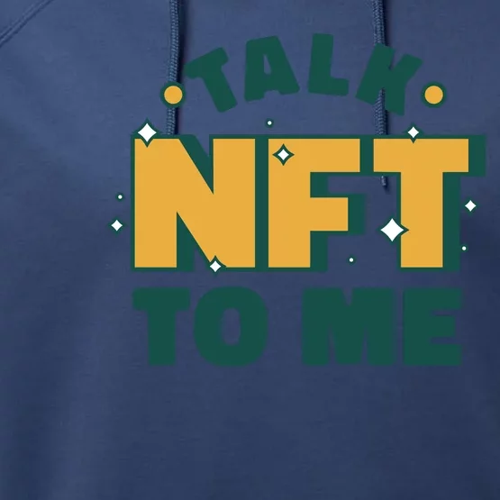 Talk NFT To Me Performance Fleece Hoodie