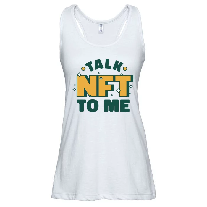 Talk NFT To Me Ladies Essential Flowy Tank