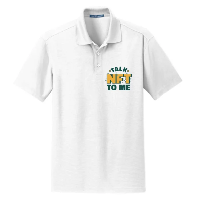 Talk NFT To Me Dry Zone Grid Performance Polo