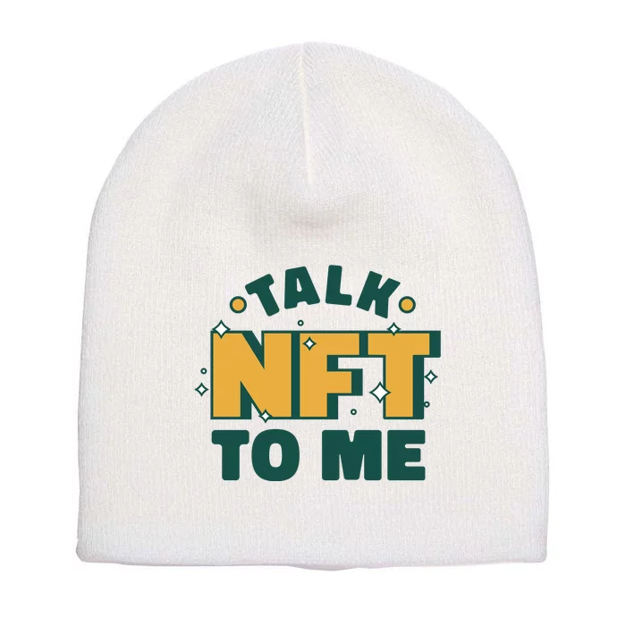 Talk NFT To Me Short Acrylic Beanie