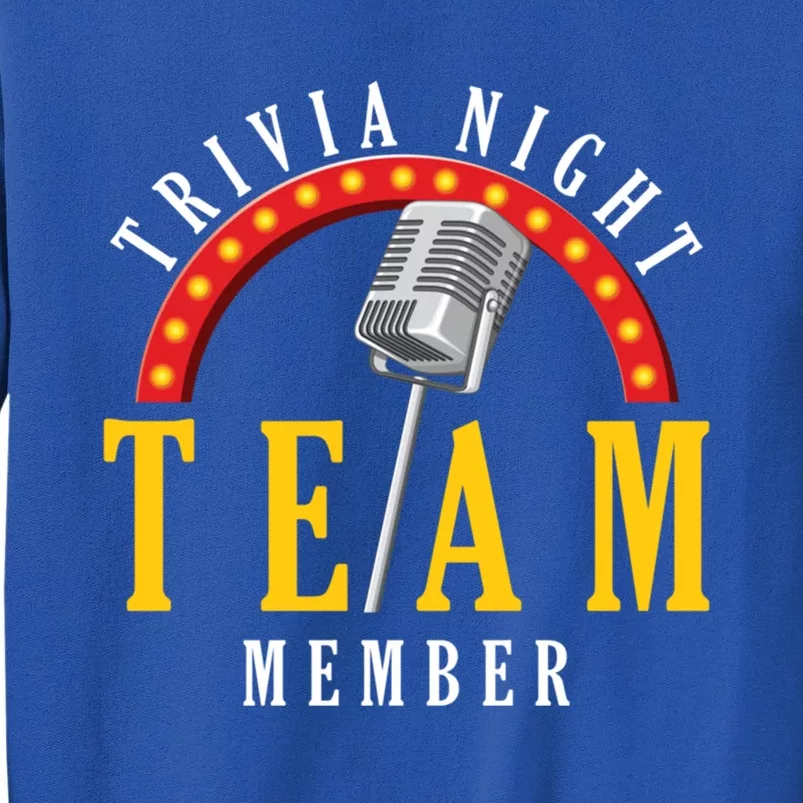 Trivia Night Team Member Quiz Game Show Trivia Gift Sweatshirt