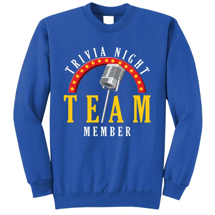 Trivia Night Team Member Quiz Game Show Trivia Gift Sweatshirt