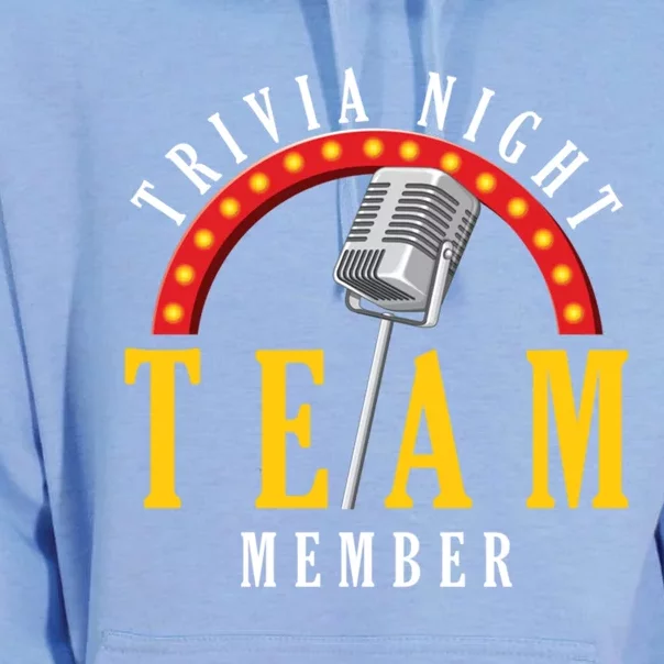 Trivia Night Team Member Quiz Game Show Trivia Gift Unisex Surf Hoodie