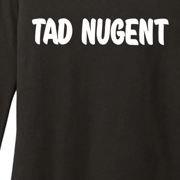 Tad Nugent Womens CVC Long Sleeve Shirt