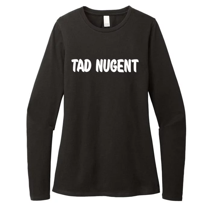 Tad Nugent Womens CVC Long Sleeve Shirt