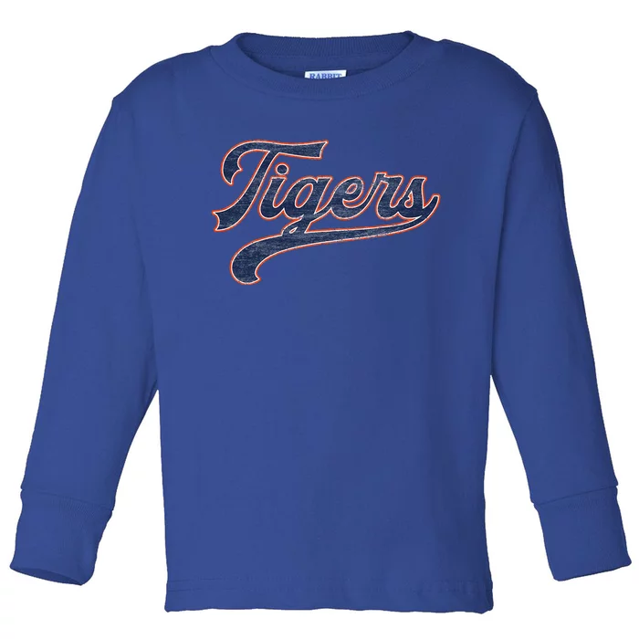 Tigers Nickname Toddler Long Sleeve Shirt