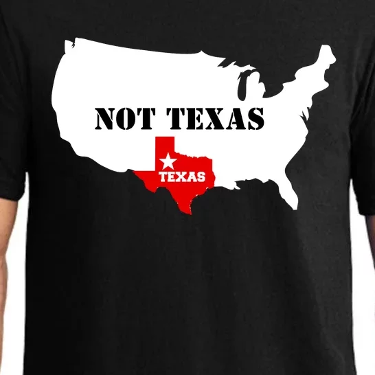 Texas Not Texas Map Pajama Set