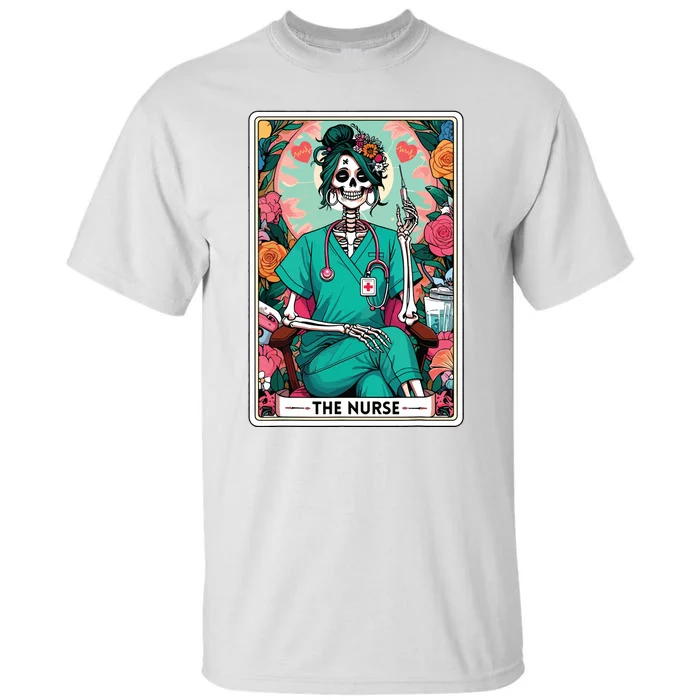 The Nurse Tarot Card Tall T-Shirt