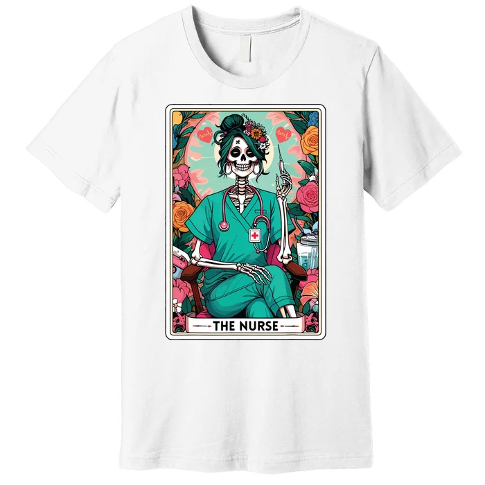 The Nurse Tarot Card Premium T-Shirt