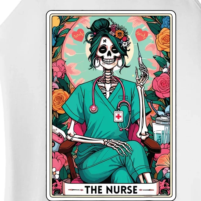 The Nurse Tarot Card Women’s Perfect Tri Rocker Tank