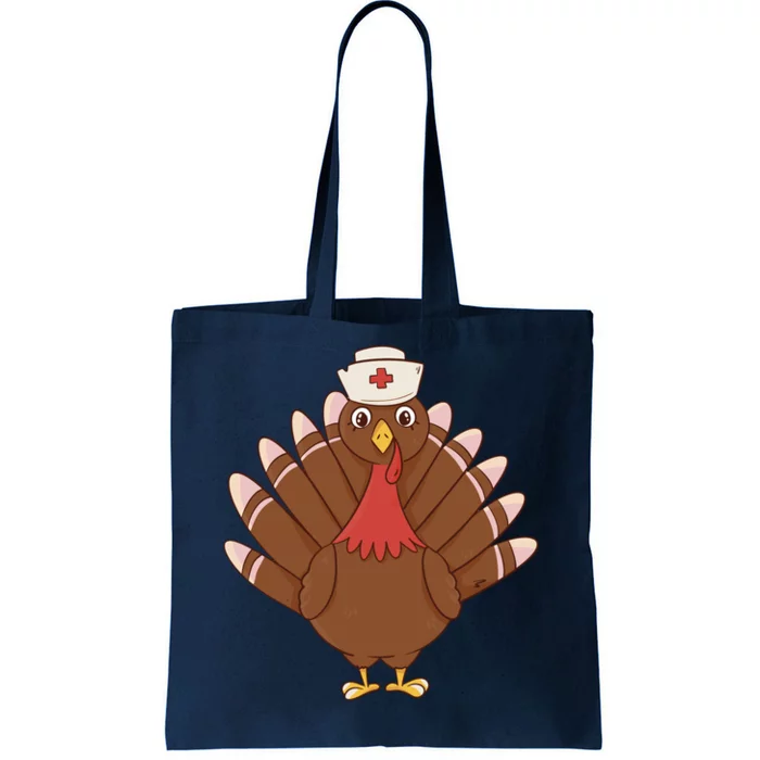 Turkey Nurse Thanksgiving Tote Bag