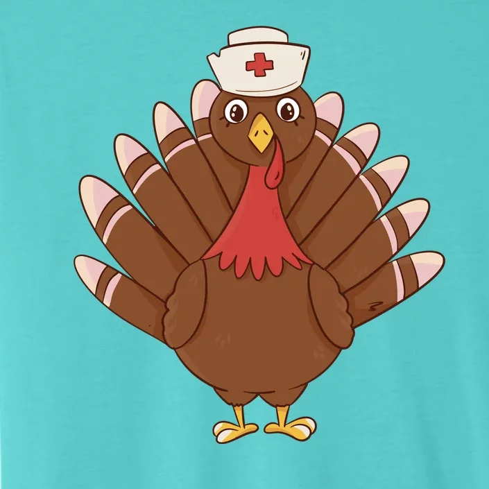 Turkey Nurse Thanksgiving ChromaSoft Performance T-Shirt