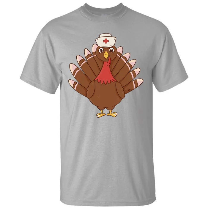 Turkey Nurse Thanksgiving Tall T-Shirt