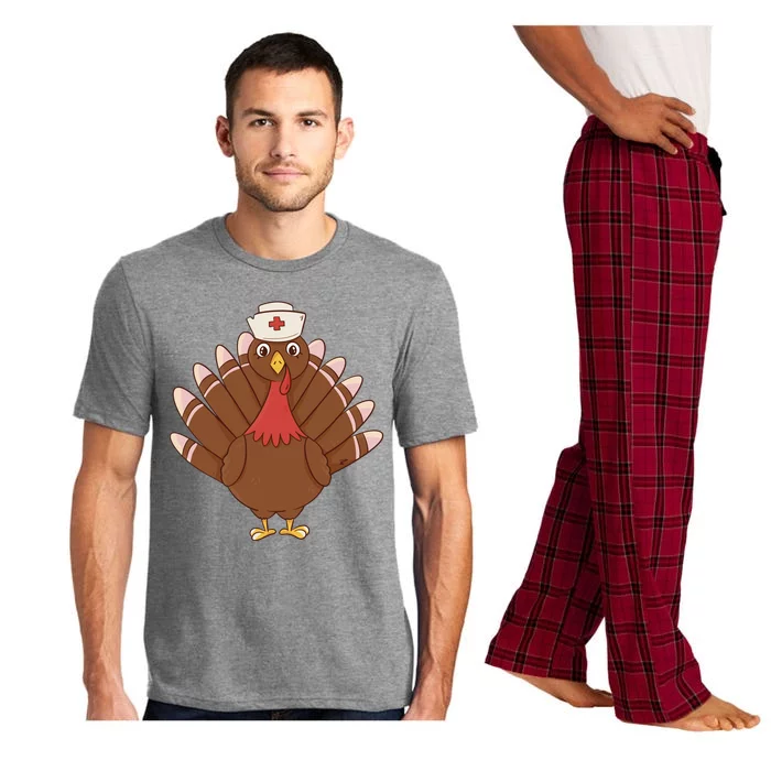 Turkey Nurse Thanksgiving Pajama Set