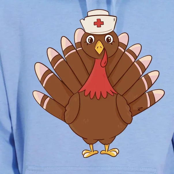 Turkey Nurse Thanksgiving Unisex Surf Hoodie