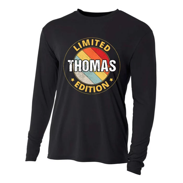 Thomas Name Cooling Performance Long Sleeve Crew