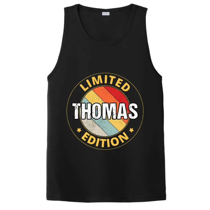 Thomas Name Performance Tank