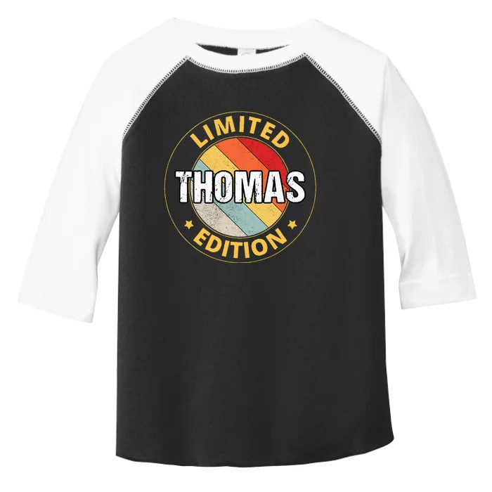 Thomas Name Toddler Fine Jersey T-Shirt