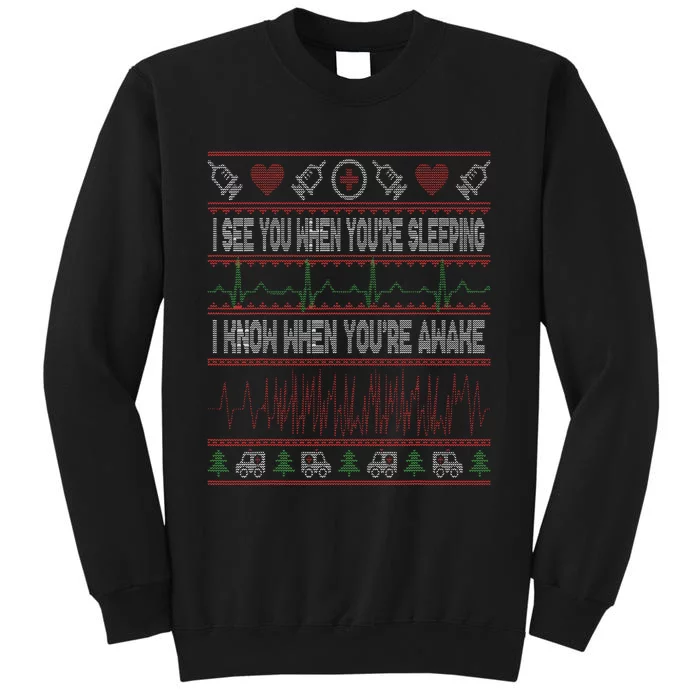 Tachy Nurse Ugly Christmas Sweater Doctor Medical Sweatshirt