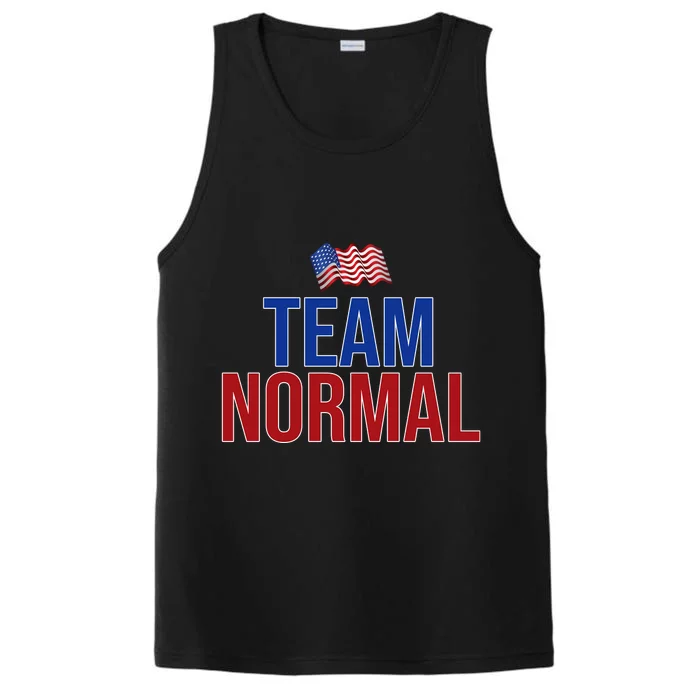 Team Normal United States Flag Patriotic Performance Tank