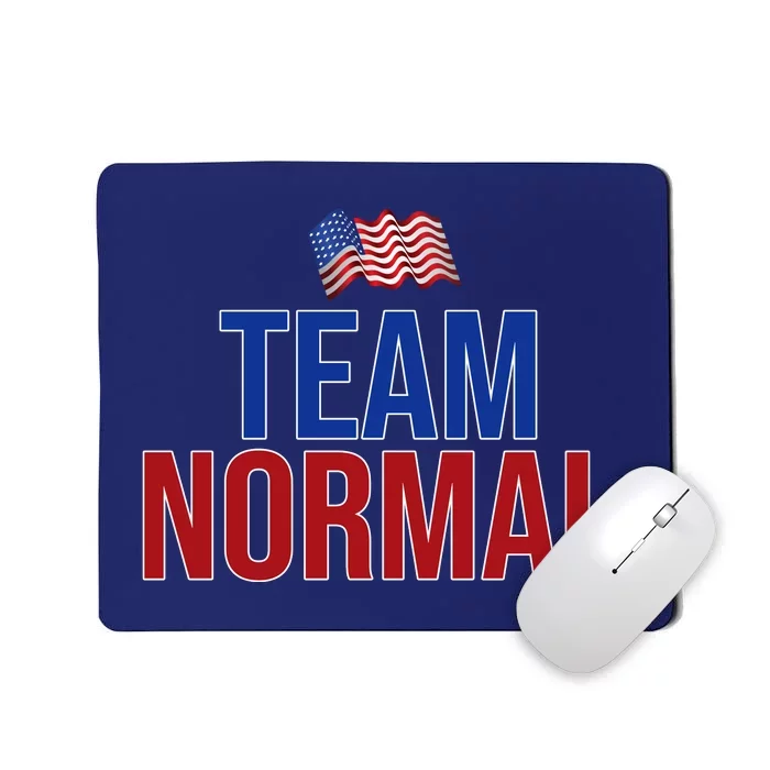 Team Normal United States Flag Patriotic Mousepad