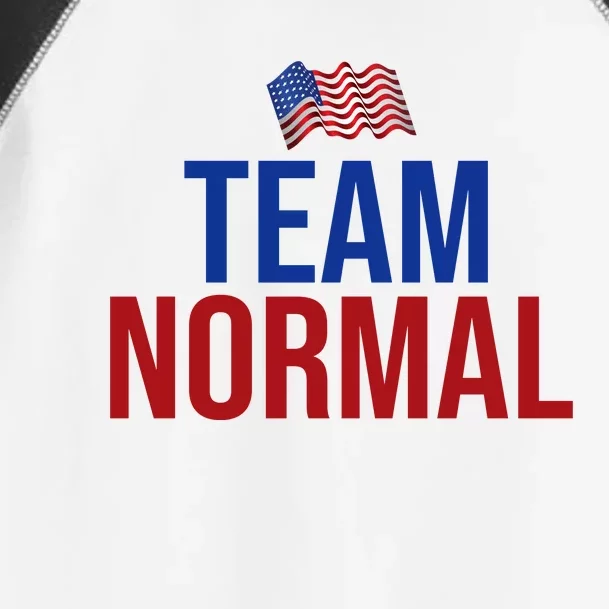 Team Normal United States Flag Patriotic Toddler Fine Jersey T-Shirt