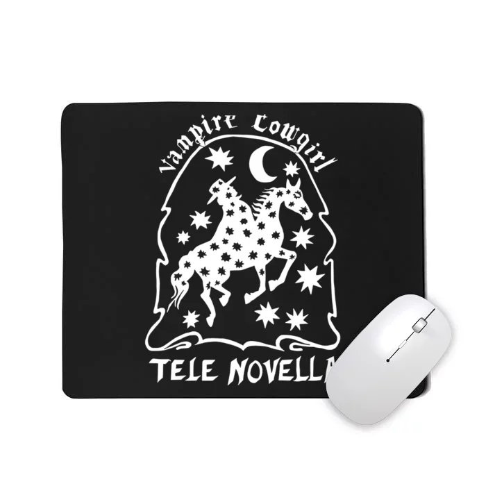 Tele Novella Vampire Cowgirl Mousepad