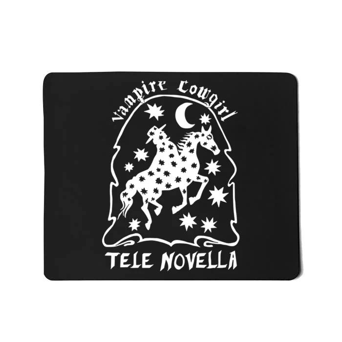 Tele Novella Vampire Cowgirl Mousepad