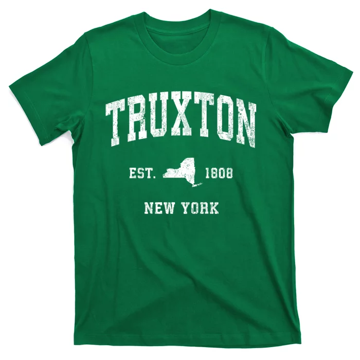 Truxton New York Ny Vintage Athletic T-Shirt