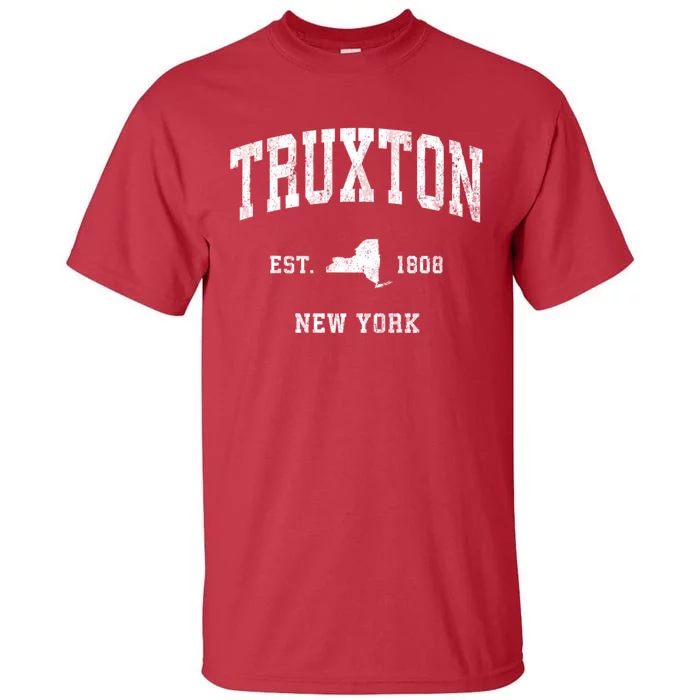 Truxton New York Ny Vintage Athletic Tall T-Shirt