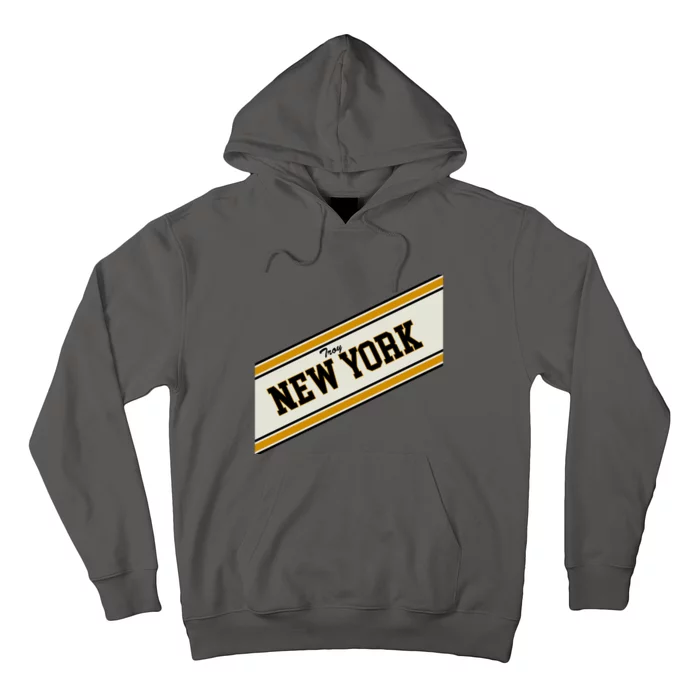 Troy New York Varsity Logo Hoodie