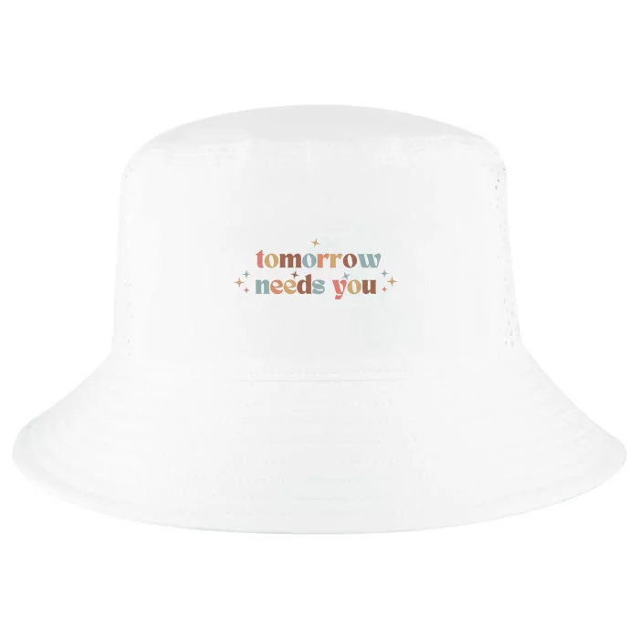 Tomorrow Needs You Cool Comfort Performance Bucket Hat