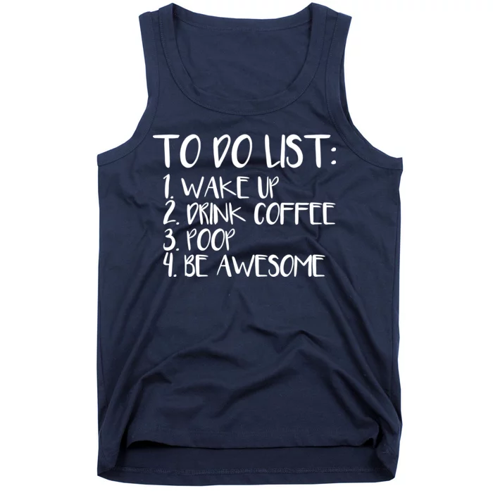 To Do List Be Awesome Tank Top