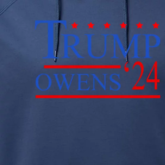 Trump Owens 2024 Performance Fleece Hoodie