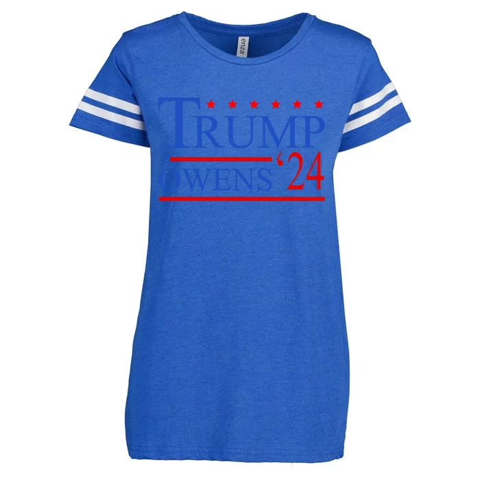 Trump Owens 2024 Enza Ladies Jersey Football T-Shirt