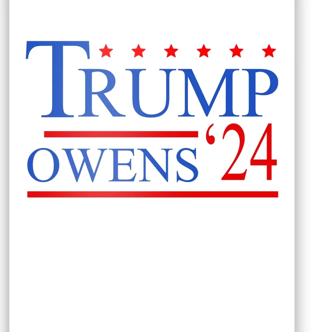 Trump Owens 2024 Poster