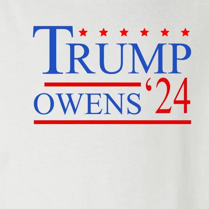 Trump Owens 2024 Toddler Long Sleeve Shirt