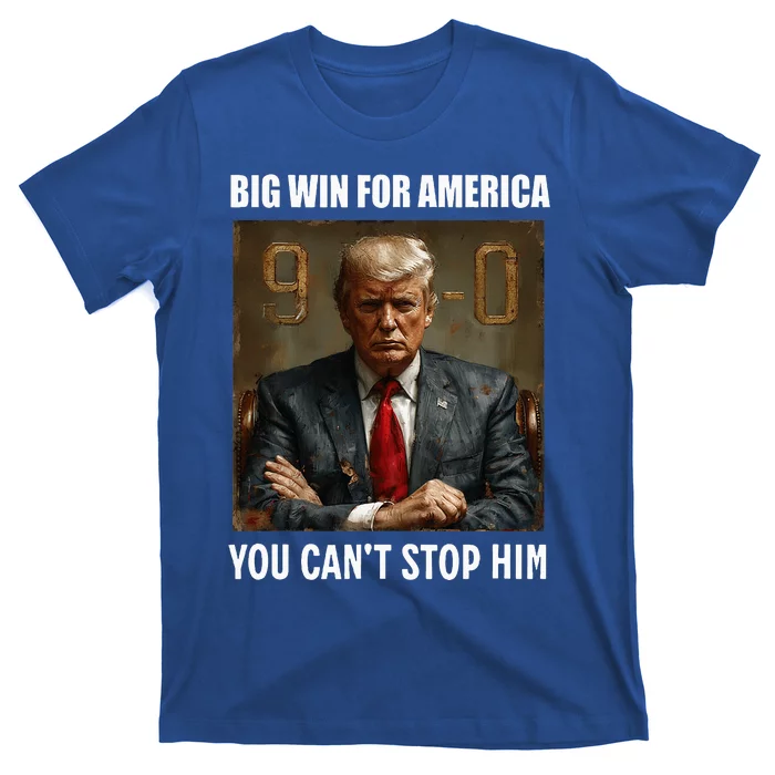 Trump On 90 Dems Big Win For American Antibiden T-Shirt