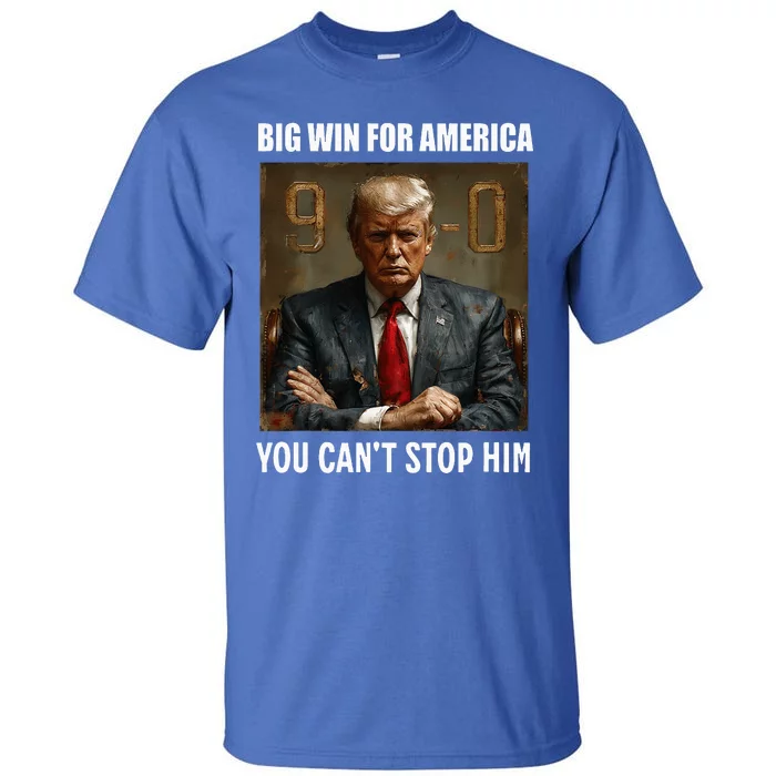 Trump On 90 Dems Big Win For American Antibiden Tall T-Shirt