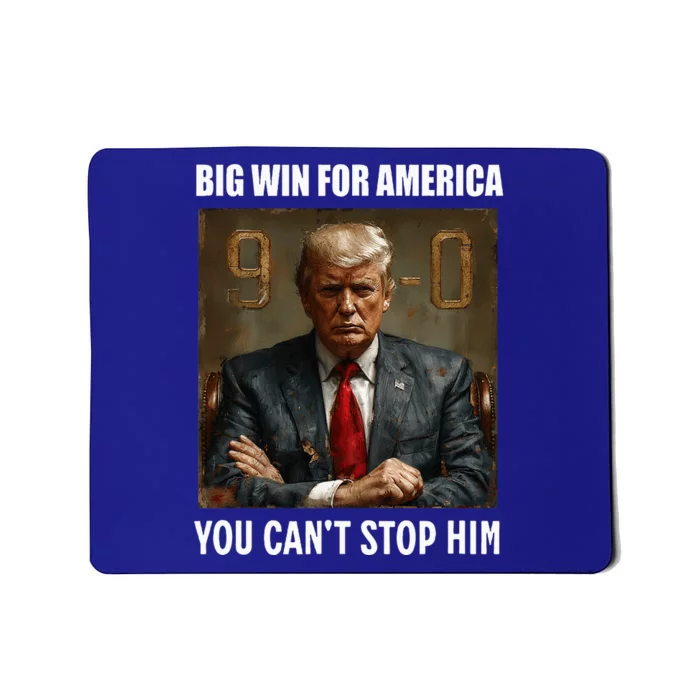 Trump On 90 Dems Big Win For American Antibiden Mousepad