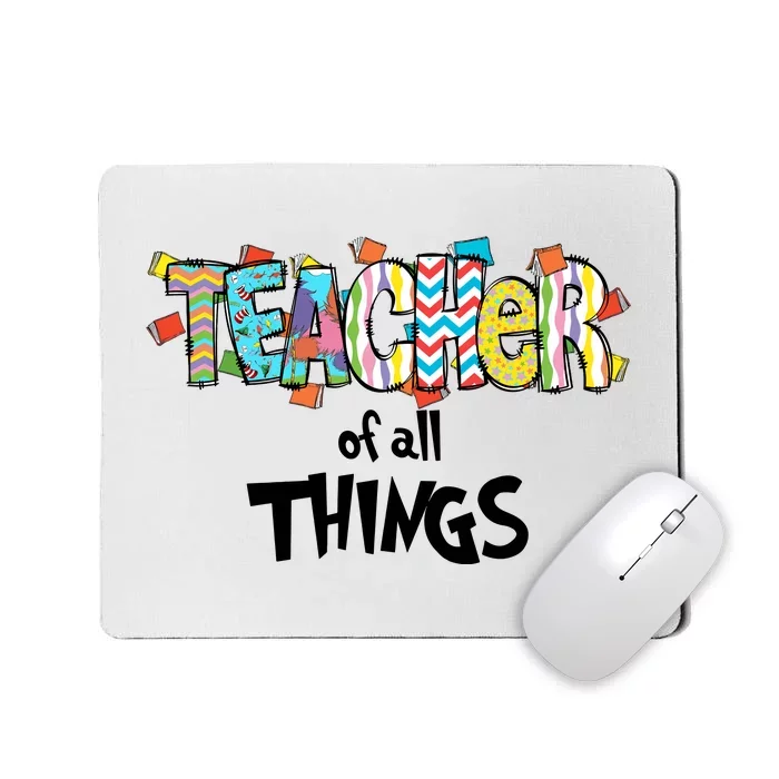 Teacher Of All Things Read Across America Reading Day Teacher Life Mousepad