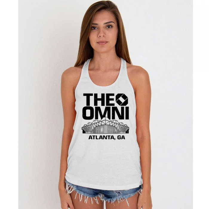 The Omni Atlanta Ga Women's Knotted Racerback Tank