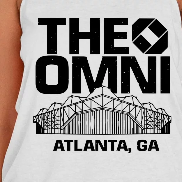 The Omni Atlanta Ga Women's Knotted Racerback Tank