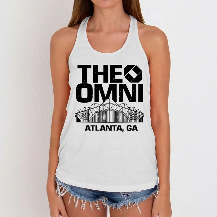 The Omni Atlanta Ga Women's Knotted Racerback Tank