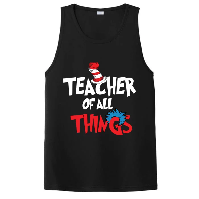 Teacher Of All Things Performance Tank