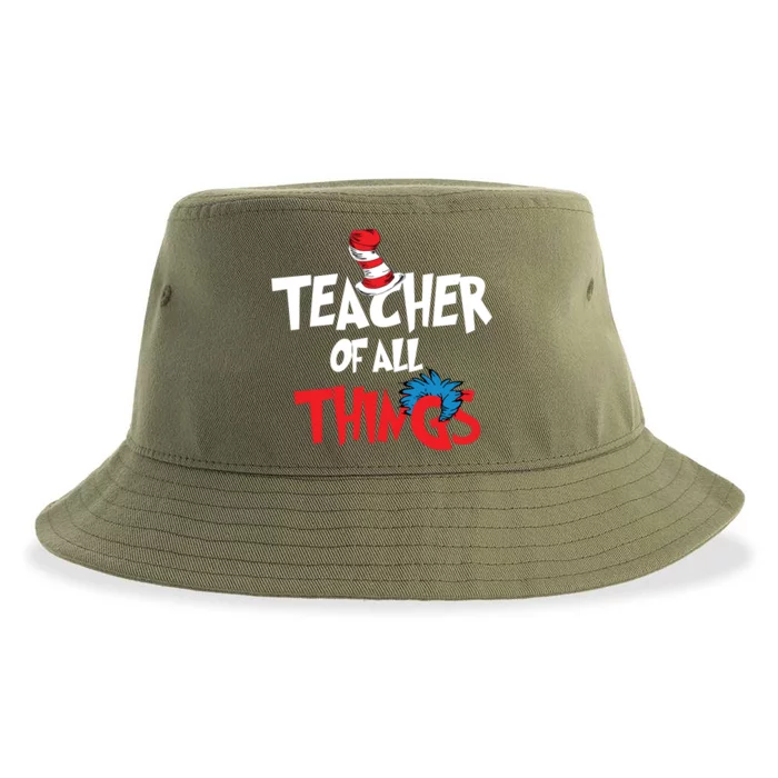 Teacher Of All Things Sustainable Bucket Hat